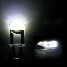 Kit 10 LED Bulb Pingo T10 Car Motorcycle Various Colors 9mm 23mm 0.36W-COB Current 0.03A - DC12V - 白色 - 查看 6