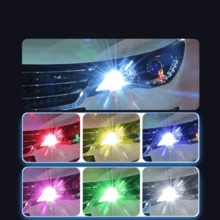 Kit 10 LED Bulb Pingo T10 Car Motorcycle Various Colors 9mm 23mm 0.36W-COB Current 0.03A - DC12V - 白色 - 查看 2
