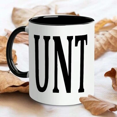 Funny Coffee Mugs UNT Mug Aesthetic Coffee Mug Coffee Mugs For Women Men As Gift For Birthday/ Anniversary/ Festival Also Suitable For Parties And Creative Gifts Halloween And Christmas Gifts