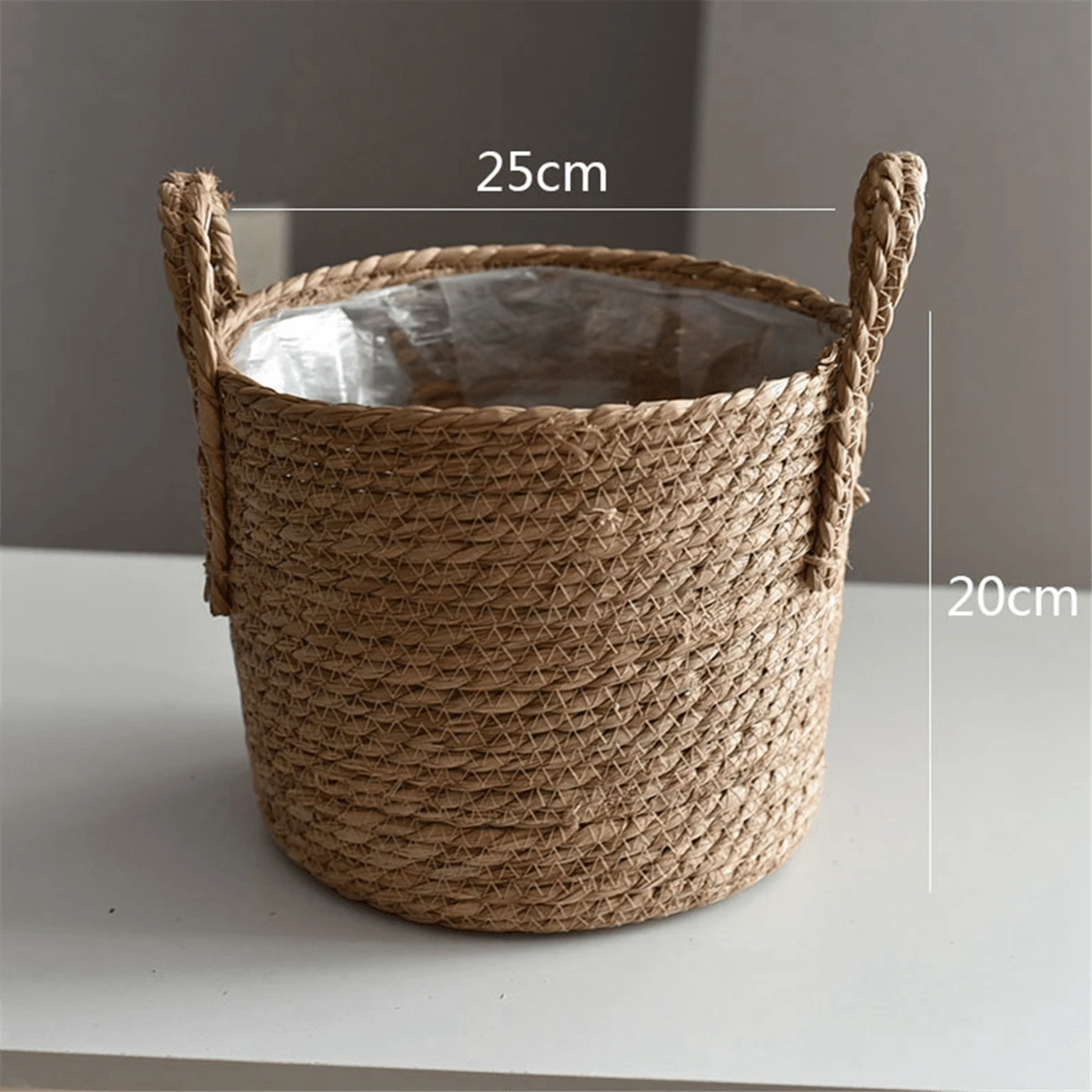 Plant Pots Seagrass Planter Basket Flower Pot Cover Woven Container