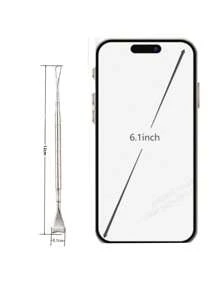 1 件面部清洁工具，不锈钢黑头工具，面部护理美容，用于去除死皮细胞和皮脂，手动面部毛孔清洁和去角质工具，适合家庭和沙龙使用面部清洁、面部刷、包、收纳盒、收纳 - 查看 4