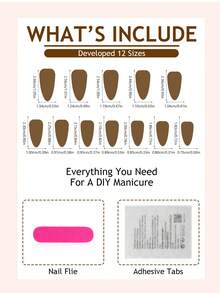 24 Chiếc Ấn Vào Móng Tay Hình Quả Hạnh Móng Tay Giả Dài Móng Tay Giả Kiểu Pháp Màu Hồng Nhạt Với Đầu Móng Tay Màu Trắng Thiết Kế Móng Tay Acrylic Bóng Cho Phụ Nữ Và Bé Gái Đồ Dùng Làm Móng Tay Nhân Tạo - Nhiều màu - Xem 7
