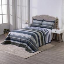 Boutis Ultrasonic Double-Sided 3-Piece Bedspread Kit With Pillowcase - Oslo - View 2