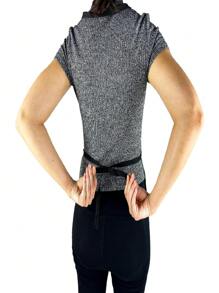Waterproof Apron Kitchen Chef Restaurant Hairdresser - màu đen - Xem 6