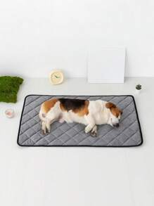 Super Soft Warm Polyester Cat And Dog Thick Thermal Cushion, 5 Layers And Machine Washable, Suitable For Large, Medium And Small Pets - Grey - View 2