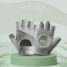 BAMANSHI 1 Pair Cycling Gloves Anti-Slip Mountain Bike Gloves For Breathable Biking Gloves Shock Absorbing MTB Bicycle Gloves Half Finger Suitable For Fitness, Yoga, Outdoor Sports Halloween