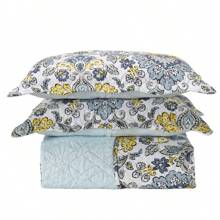 Boutis Ultrasonic Double-Sided 3-Piece Bedspread Kit With Pillowcase - Lisbon - View 3