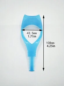 Bộ 3 dụng cụ trang điểm lông mi và phấn mắt 3 trong 1, mỹ phẩm hữu ích và kỳ diệu, lược chải lông mi đen và khuôn bút kẻ mắt tự làm, dụng cụ hỗ trợ bôi cho người mới bắt đầu, dụng cụ hỗ trợ trang điểm bút kẻ mắt và lông mi hoàn hảo có thể tái sử dụng - Nhiều màu - Xem 9