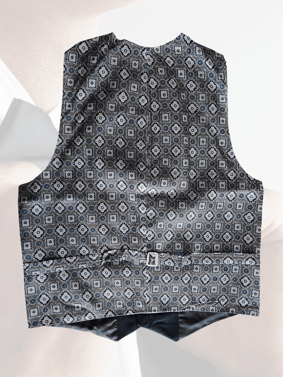 CHALECO DE TRAJE PARA HOMBRE - Negro - Ver 1