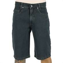 Traditional Men's Bermuda Jeans Shorts Cotton Plus Size Green - màu xanh lá - Xem 1