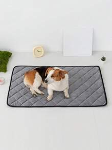 Super Soft Warm Polyester Cat And Dog Thick Thermal Cushion, 5 Layers And Machine Washable, Suitable For Large, Medium And Small Pets - Grey - View 3