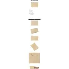 Acne Studios Logo Bifold Card Wallet Beige
