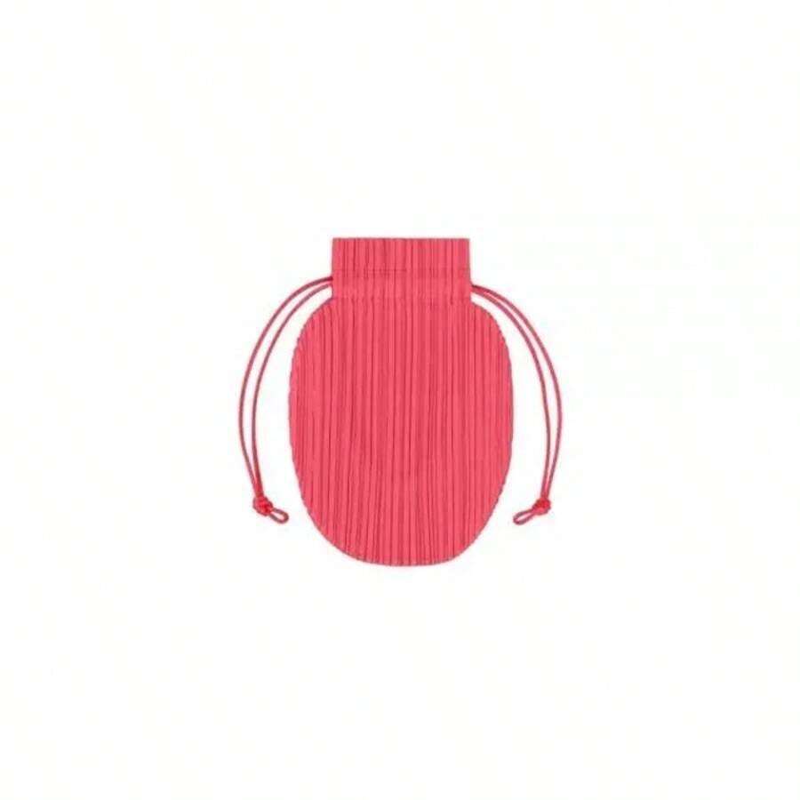 Issey Miyake Coconut Pleated Bucket Bag Pink SHEIN USA