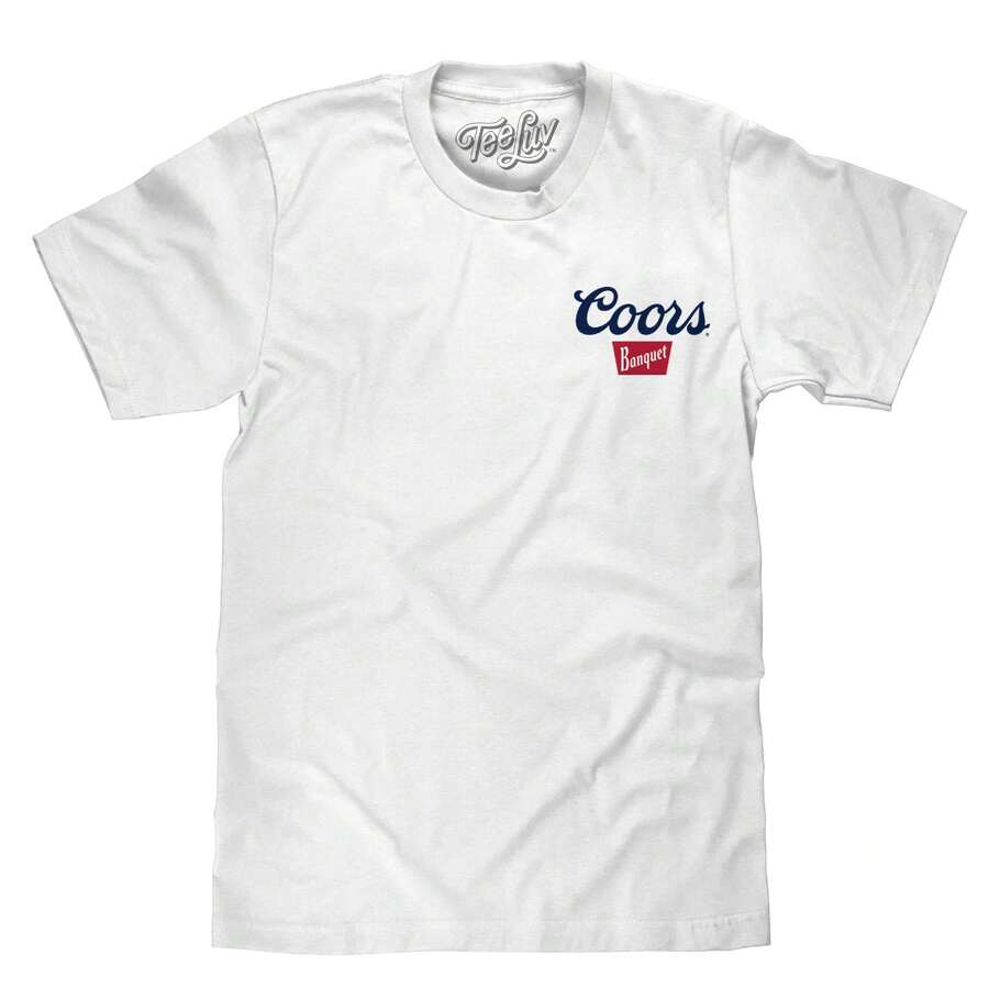 Beer Front Back T-Shirt - White - 彩色 - 查看 1