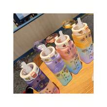 Colorful Multicolor Water Bottle For Boys And Girls 720ml Gym Park Trip - Nhiều màu - Xem 5