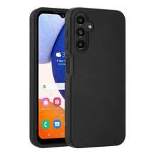 Modes Wireless For  Galaxy A14 5G Combo Shell Slim Rugged Case With Kickstand Swivel Heavy Duty Shockproof Cover - Black - View 2