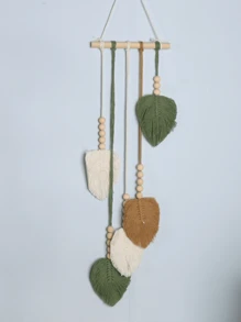 1 cái Dream Catcher họa tiết lá treo trang trí nhà cửa, trang trí nhà cửa, trang trí phòng, trang trí tường - nhiều màu - Xem 6