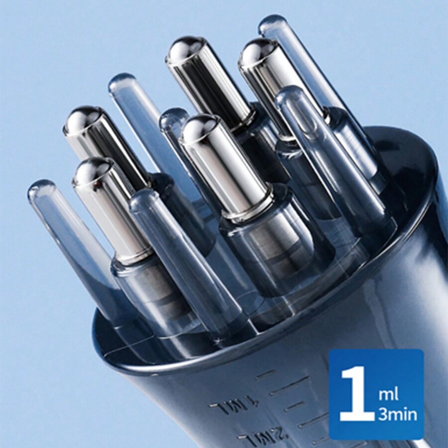 1pc Scalp Applicator Comb, Hair Scalp Oil Applicator, Ball Root Comb Applicator Bottle Scalp