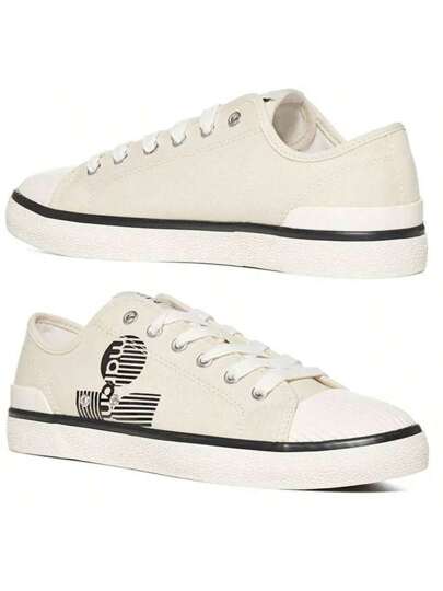 ★関税込★Isabel Marant★(W) Binkoo Canvas Sneakers Chalk★ Fabiani - A closer look at the Binkoo sneaker from ISABEL