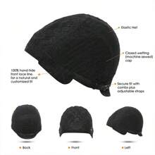 6 Inch Pixie Cut Wig For Women Short Bob Wigs Straight Human Hair Ombre 1B30 Full Machine Made Wigs - SNATURAL/30 - View 5