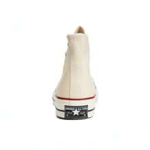 Converse 1970 年代经典帆布男女通用休闲运动高帮帆布鞋，米色 - 黃色 - 查看 6