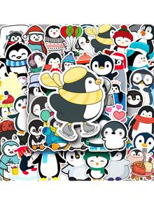 50 miếng dán hình chim cánh cụt, miếng dán chống thấm nước hoạt hình dễ thương cho bình nước, máy tính, sổ tay, hành lý, điện thoại, máy tính xách tay, ván trượt, quà tặng hàng ngày, quà tặng Halloween, quà tặng Giáng sinh, quà tặng sinh nhật! - Nhiều màu - Xem 1