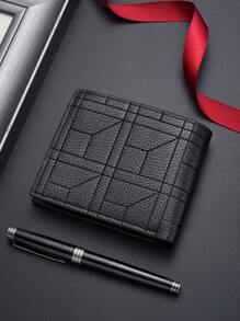 SHABILI Cartera clásica coreana para hombre, de gran capacidad, con múltiples tarjetas, esencial para hombres, cartera