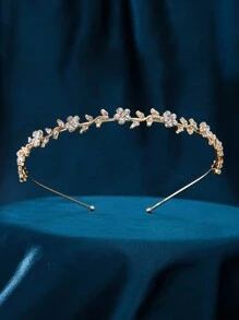 1 buc. Accesorii pentru păr pentru coroană de mireasă ale zeiței prințesei elegante metalice