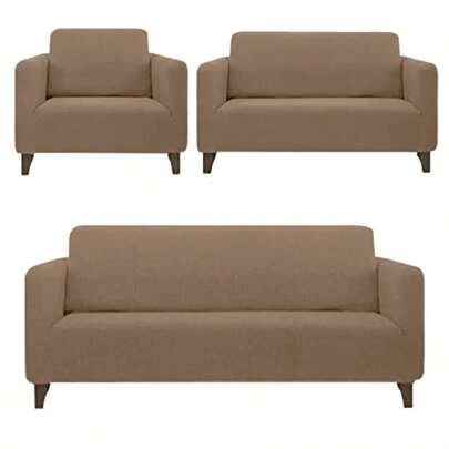 Juego de Protector Cubre Sala Elástico Strech Fit. Renueva tu Sala sin gastar más. Juego Completo: Incluye Protectores de Sofá de 1, 2 y 3 plazas.