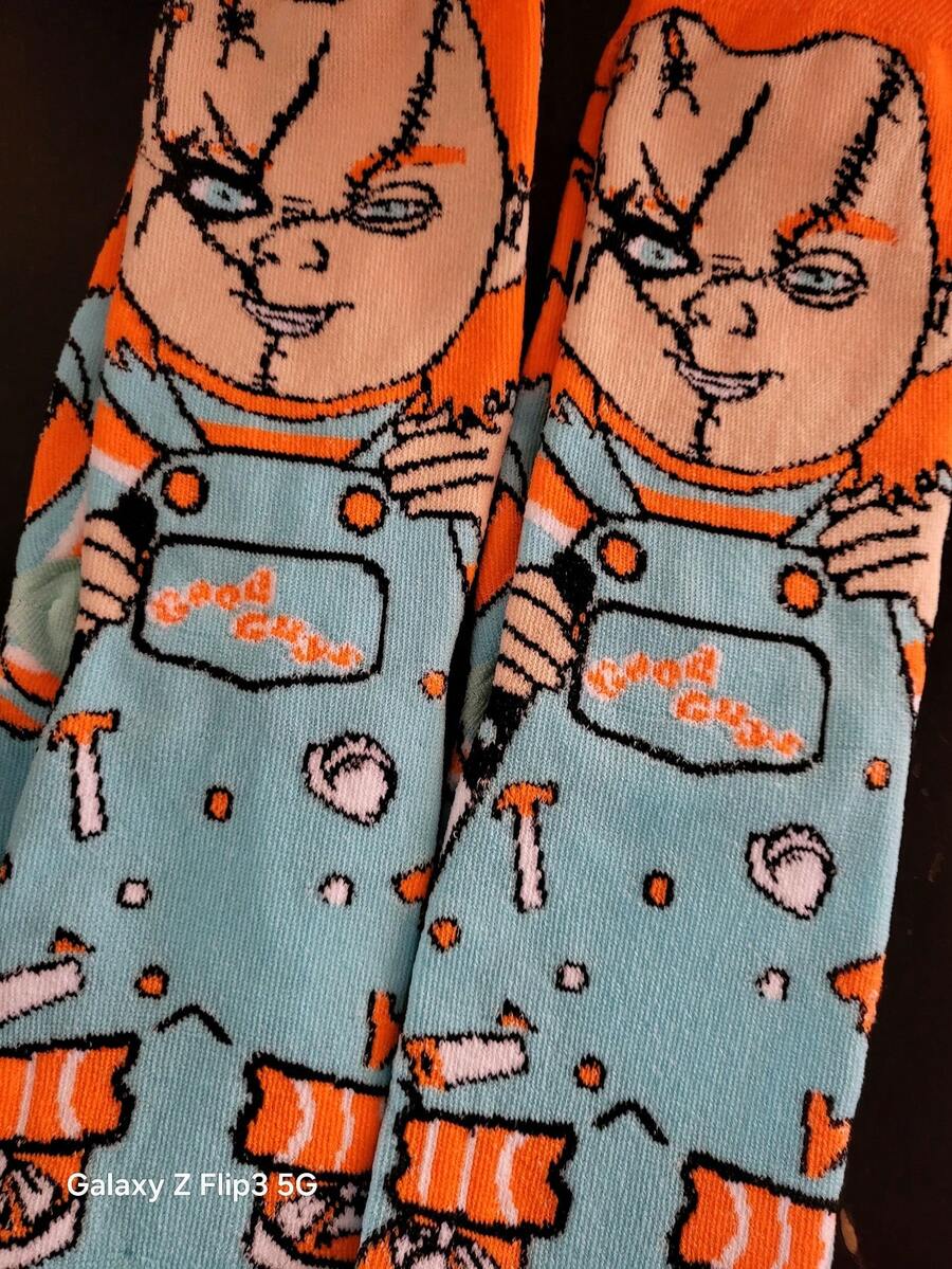 Calcetas largas chu-ky 2 pares modelo al azar - Multicolor - Ver 1