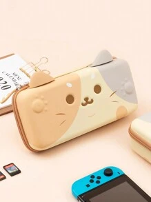 GeekShare Cute Cat Ears Carrying Case Compatible With Switch/Switch OLED - Multicolor - View 2