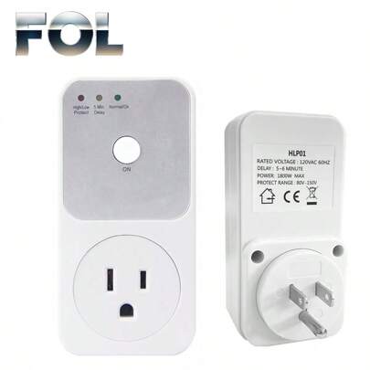 FOL Protector Voltaje Refrigerador Lavadora Electrodomésticos