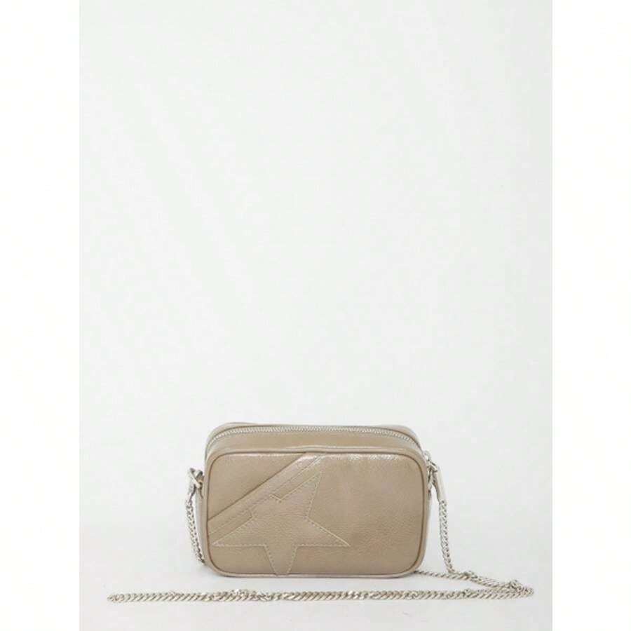 Golden Goose Mini Star Shoulder Bag Beige SHEIN USA