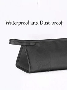 1Pc PU Travel Case Portable Storage Bag For Hair Dryer Waterproof Anti Scratch Dustproof Shockproof Protection Organizer Hair Styling Tools Storage Bag Suitable For Travel - Multicolor - View 5