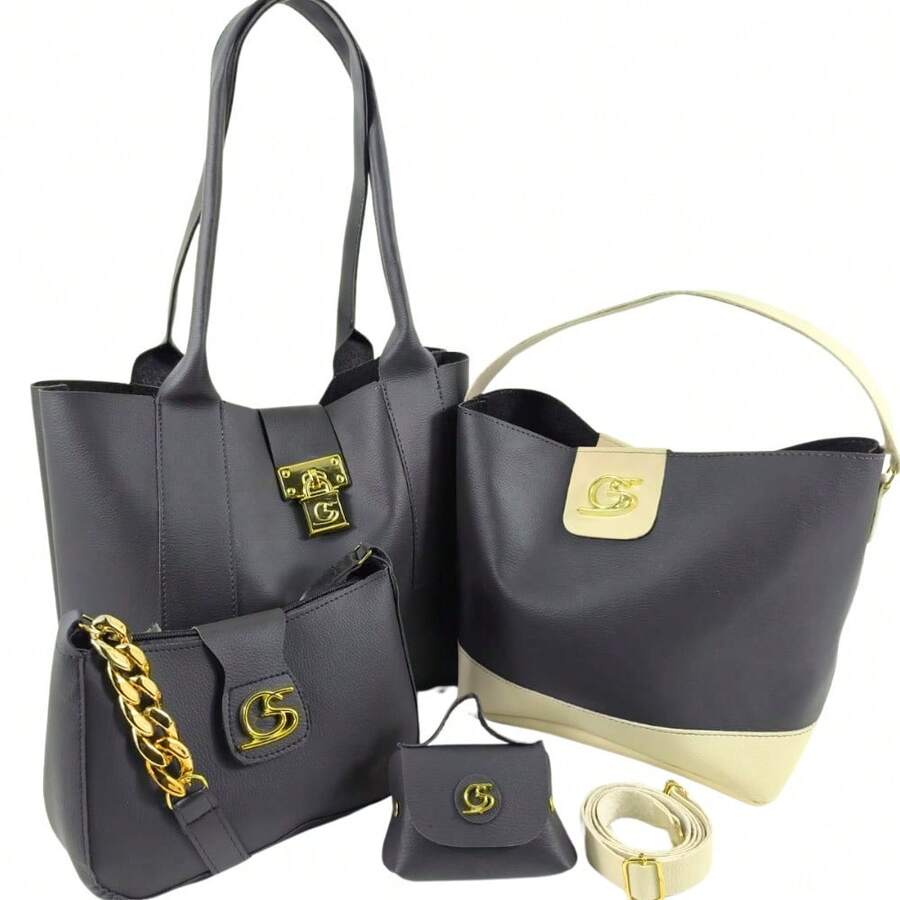 Gaby Show Adult Kit 4 Women's Pieces - 香檳色 - 查看 1