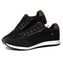 Men's Jogger Jogging Casual Comfortable Sneakers - màu đen - Xem 3
