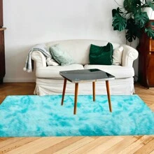 Alfombra Tapete Decorativa Sala Hogar 160x120cm Suave - Azul menta - Ver 1