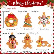 11 Stück Weihnachtsdekoration Anhänger - einschließlich Schneeflocken, Windspiele, Haus, Weihnachtsbaum und Vögel - geeignet für Feiertagsparty Deko, Heimdekoration und Geschenke zu Erntedank, Halloween, Halloween Dekoration