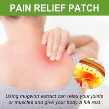 Masajeador de cuello autoadhesivo de moxa - Verde militar - Ver 5