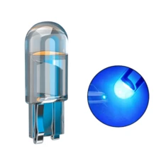 Kit 10 LED Bulb Pingo T10 Car Motorcycle Various Colors 9mm 23mm 0.36W-COB Current 0.03A - DC12V - 藍色 - 查看 1