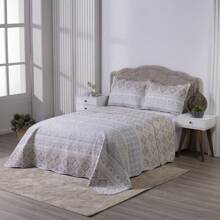 Boutis Ultrasonic Double-Sided 3-Piece Bedspread Kit With Pillowcase - Venice - View 2