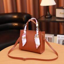 Mini Women Simple Fashion Handbag, Shoulder Crossbody Bags, Suitable For Teenage Girls, Female College Students, Young Professionals - Perfect For Office, University, Work, Business, Commute, Outdoor, Travel - Multicolor - View 6