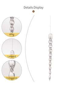 Conjunto de 6/12 pingentes de gelo transparentes para o Natal, pingentes de gelo de acrílico para o Natal, decorações para árvore de Natal, adereços para decoração de janelas em festas de fim de ano, artigos para casa, suprimentos para decoração de Natal, adequados para decoração de festas de casamento, aniversário e outras festas, adereços para criar uma atmosfera natalina, presente de Natal, decoração de Natal, decoração de quarto, decoração para casa - Multicolorido - Ver 5