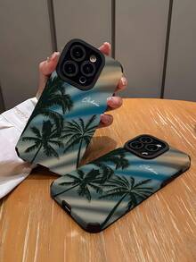 夏季 1 件定制手机壳，兼容 iPhone 和，可定制字母、姓名、昵称，垂直条纹 PU 皮革抗震、防刮、防指纹，TPU 保险杠软壳，适合个人、伴侣、家人、朋友、生日、周年纪念日的理想礼物 - 黑色 - 查看 2