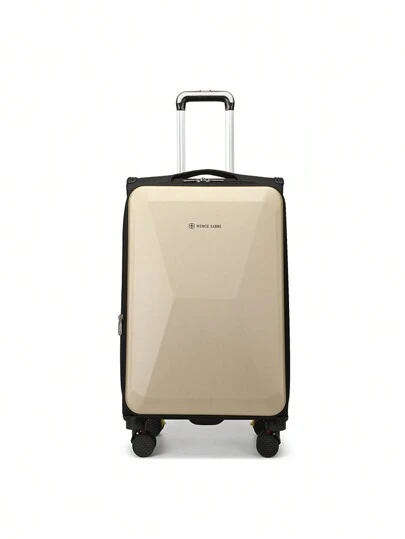 20-Inch Expandable Lightweight Trolley Suitcase, Waterproof Scratch-Resistant Rolling Luggage With Smooth Dual Spinner Wheels, Ideal For Travel, Couples, Students Travel Suitcase Suitcases Suit Case Travel Luggage Carry On Bags & Luggage Bag For School School Accessories School Stuff