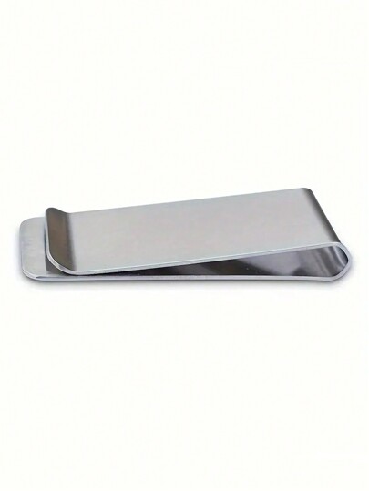1/3/6/10pcs Simple Metal Money Clip For Cash And Cards Unisex Fashion Money Holder Stainless Steel Ultra-Thin Clip Money Clip Cash Clip And Woman For Travel & Card Holder Card Holder Wallet Business Card Holder Credit Card Holder For Women For Men