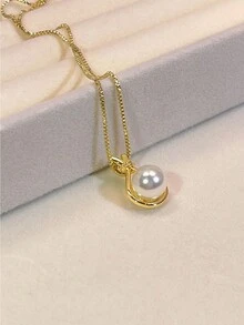 1 chiếc vòng cổ túi may mắn mới về với thiết kế độc đáo, dây chuyền xương đòn tinh tế dành cho nữ - Vàng - Xem 6