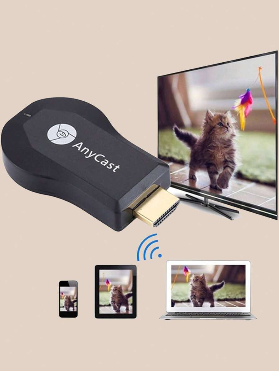 Receptor Anycast-Mini Stick de TV inteligente m9, adaptador M9, Smartv - Negro - Ver 1