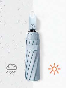 Lightweight And Cute Hook-Type Automatic Umbrella 99% Sun Protection Sunny Umbrella Folding Umbrella - Multicolor - View 3