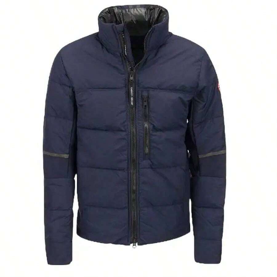 Canada Goose Highbridge Quilting Down Short Padding Jacket Atlantic